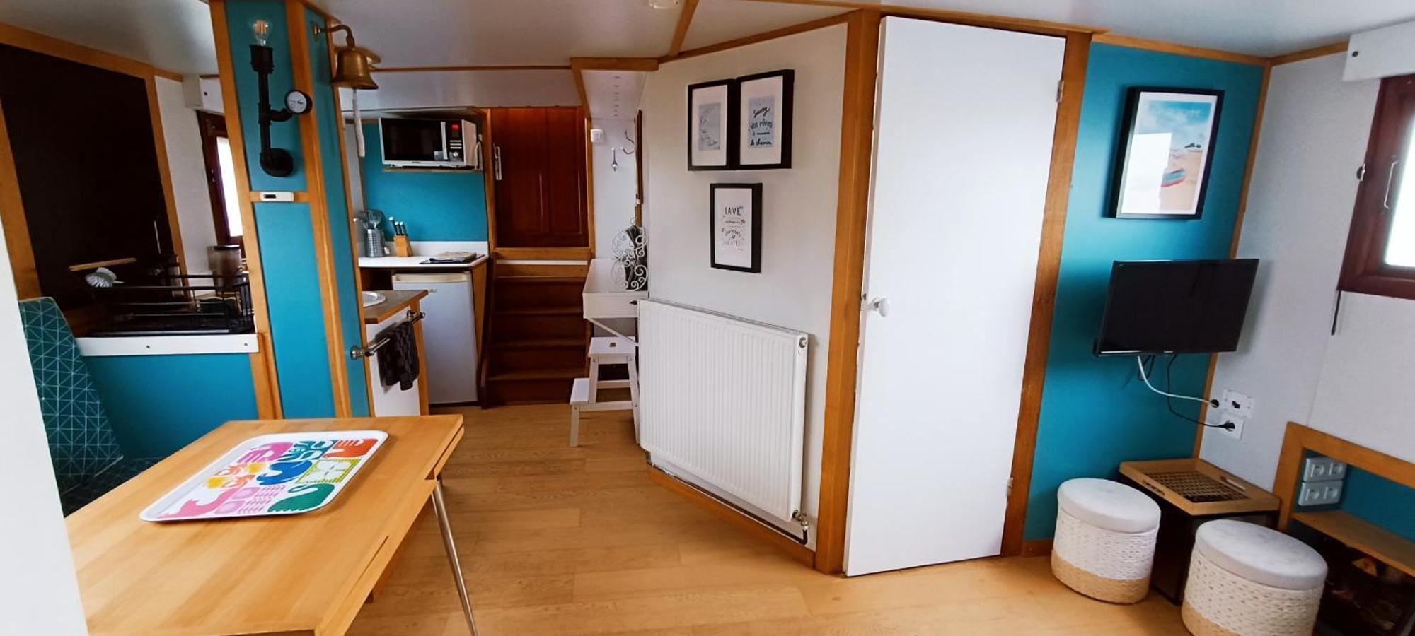 Odyssee Gite Sur Peniche แซ็งต์-วาเลรี-ซัวร์-ซอมม์ ภายนอก รูปภาพ